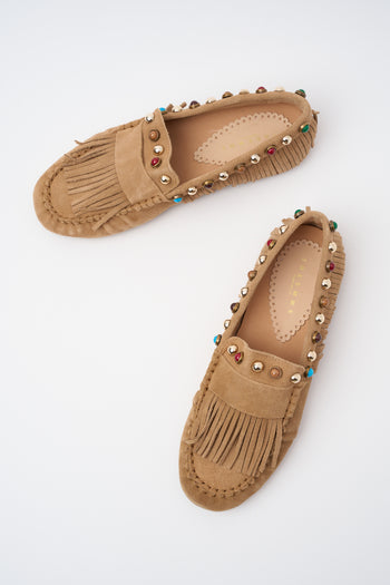 Tre Emme Mocassino Tan Donna - 5