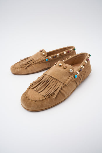 Tre Emme Mocassino Tan Donna - 6