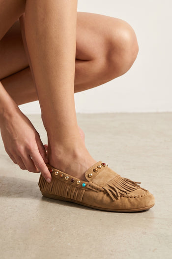 Tre Emme Mocassino Tan Donna - 8