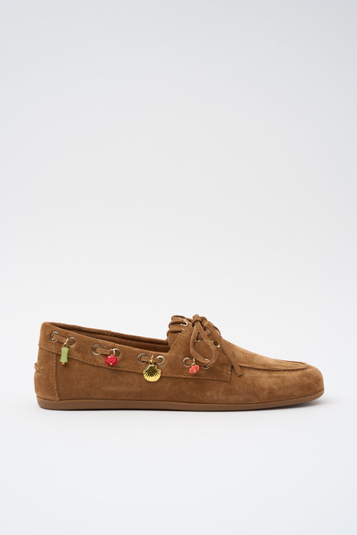 Tre Emme Mocassino Tabacco Donna