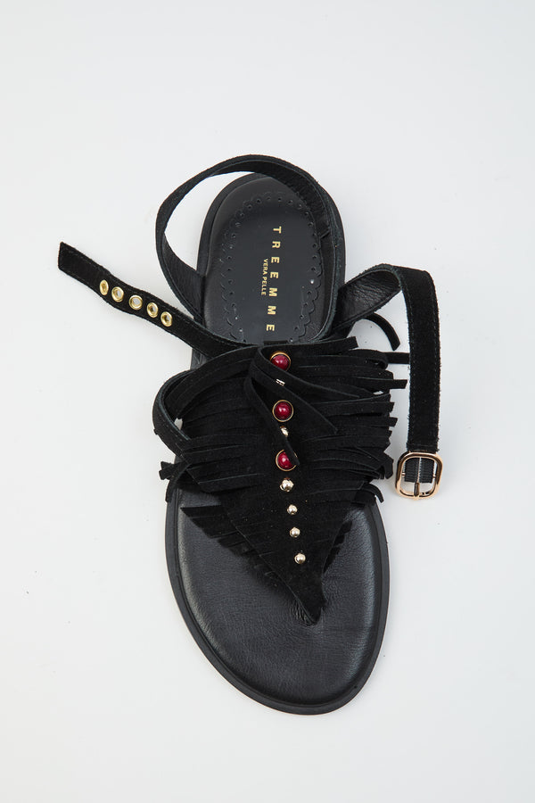 Tre Emme Sandalo Black Donna