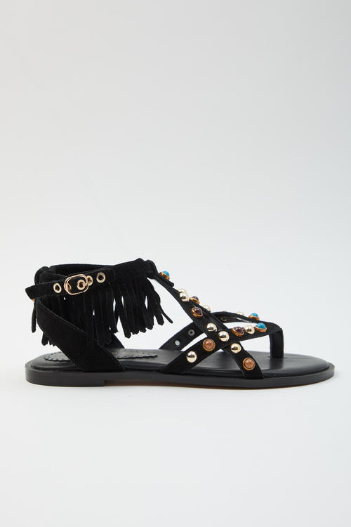 Tre Emme Sandalo Black Donna