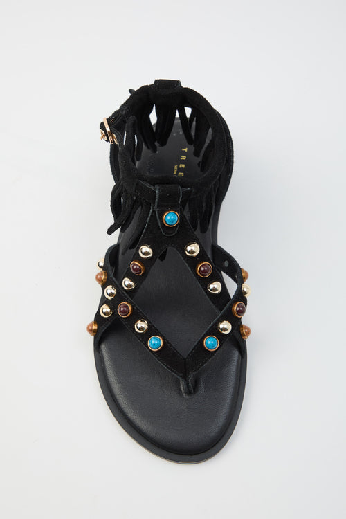 Tre Emme Sandalo Black Donna