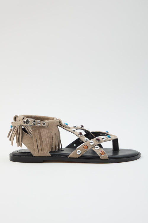Tre Emme Sandalo Mouton Donna