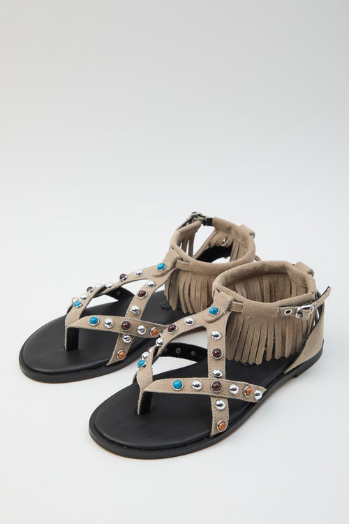 Tre Emme Sandalo Mouton Donna - 2