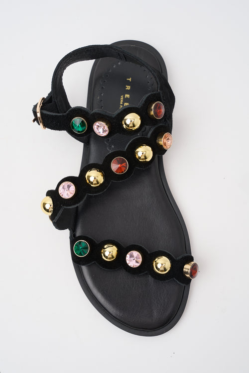 Tre Emme Sandalo Black Donna