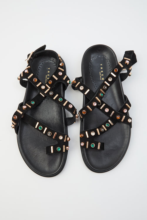 Tre Emme Sandalo Black Donna - 2
