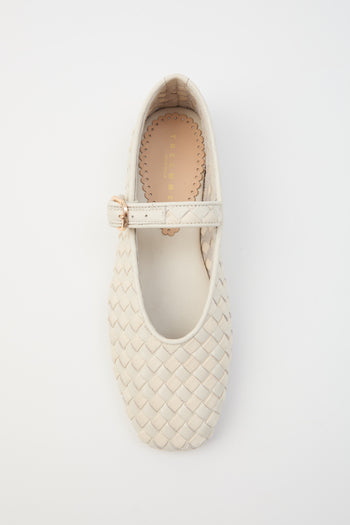 Tre Emme Ballerina Crema Donna - 5