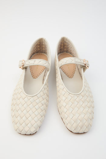Tre Emme Ballerina Crema Donna - 6