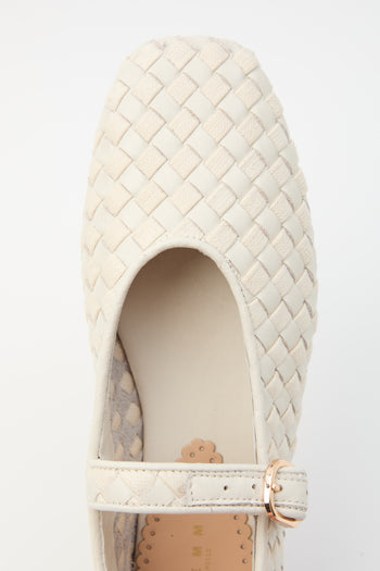 Tre Emme Ballerina Crema Donna - 7