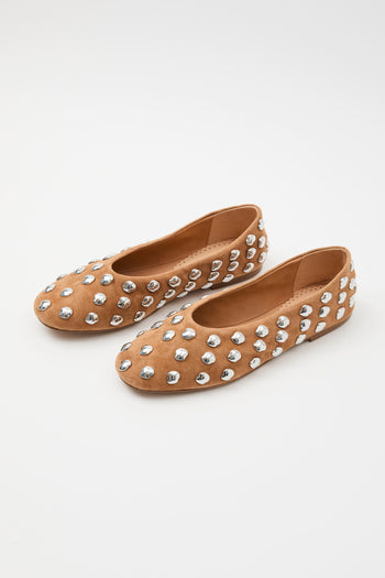 Tre Emme Ballerina Tan Donna - 3