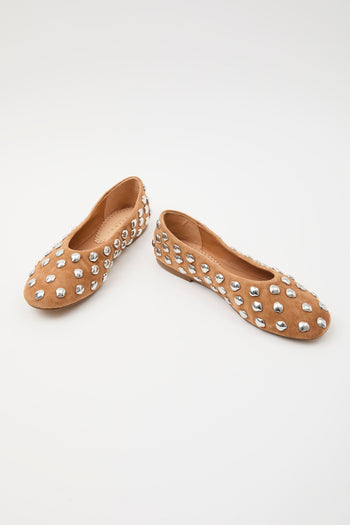 Tre Emme Ballerina Tan Donna - 6