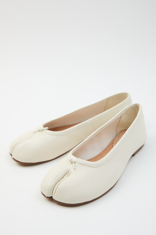 Tre Emme Ballerina Crema Donna - 2
