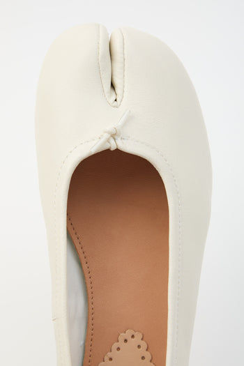 Tre Emme Ballerina Crema Donna - 6