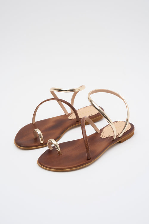 Tre Emme Sandalo Brown/pitone Donna - 2