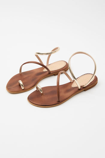 Tre Emme Sandalo Brown Donna - 3