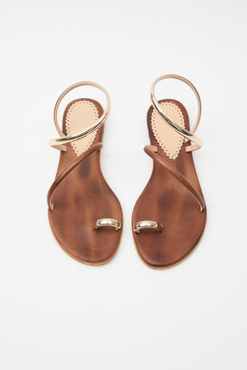 Tre Emme Sandalo Brown Donna - 4