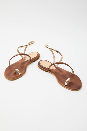Tre Emme Sandalo Brown Donna - 6