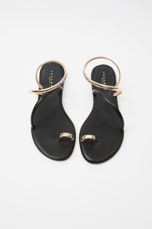 Tre Emme Sandalo Black Donna - 2