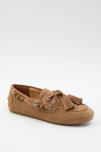 Tre Emme Mocassino Taupe Donna - 3