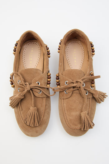 Tre Emme Mocassino Taupe Donna - 4