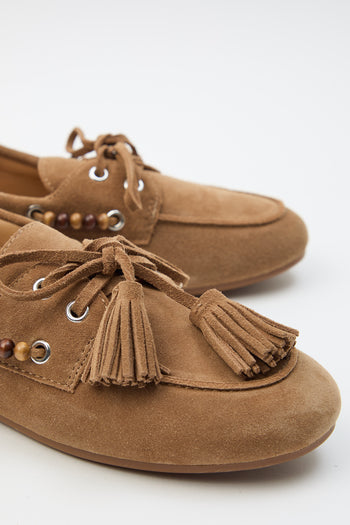 Tre Emme Mocassino Taupe Donna - 5