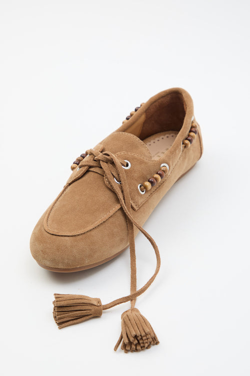 Tre Emme Mocassino Taupe Donna