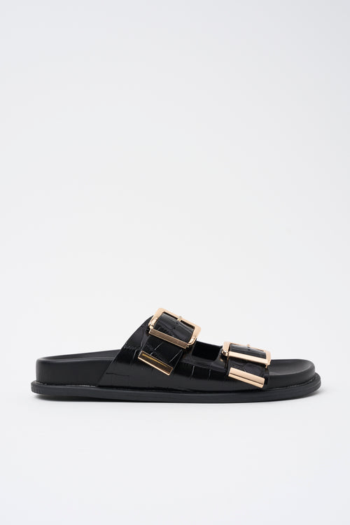 Tre Emme Ciabatta Black Donna