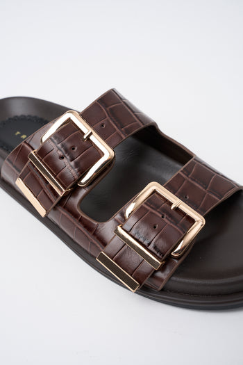 Tre Emme Ciabatta Brown Donna - 4
