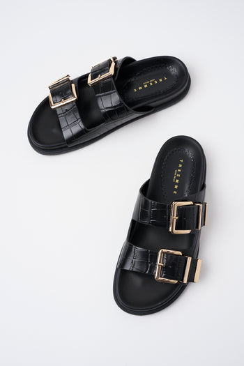 Tre Emme Ciabatta Black Donna - 3