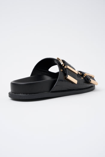 Tre Emme Ciabatta Black Donna - 5