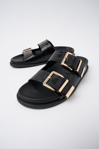 Tre Emme Ciabatta Black Donna - 6