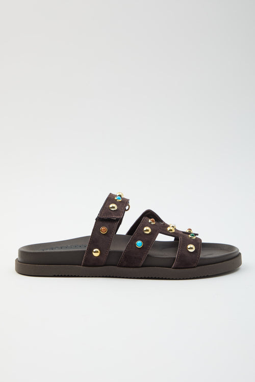 Tre Emme Ciabatta Brown Donna