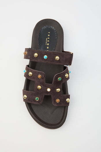 Tre Emme Ciabatta Brown Donna - 3