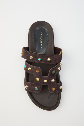 Tre Emme Ciabatta Brown Donna - 6