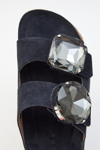 Tre Emme Ciabatta Blu Donna - 4