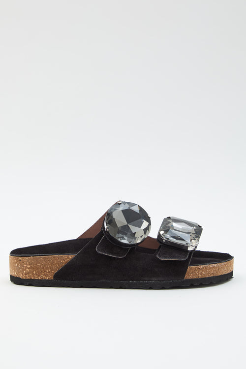 Tre Emme Ciabatta Nero Donna