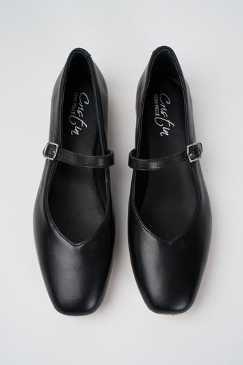 Tre Emme Ballerina Nero Donna - 3