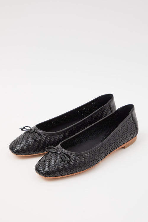 Tre Emme Ballerina Nero Donna - 2