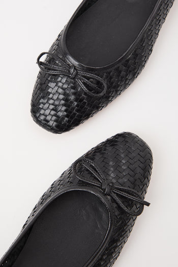 Tre Emme Ballerina Nero Donna - 6