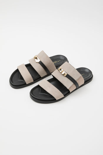 Tre Emme Ciabatta Taupe Donna - 3