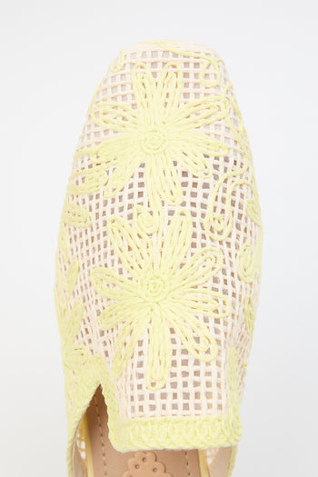Tre Emme Ciabatta Yellow Donna - 5