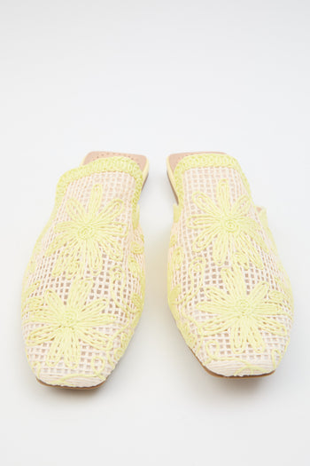 Tre Emme Ciabatta Yellow Donna - 7