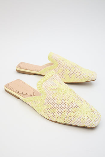 Tre Emme Ciabatta Yellow Donna - 8