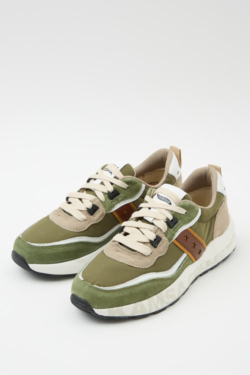 Tre Emme Sneaker Olive Uomo - 2