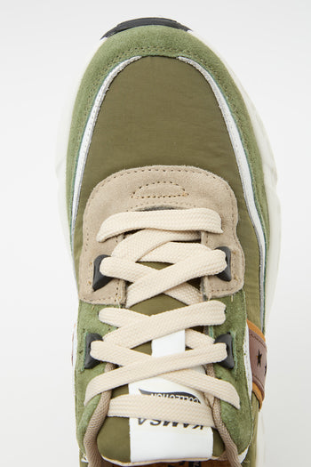 Tre Emme Sneaker Olive Uomo - 5