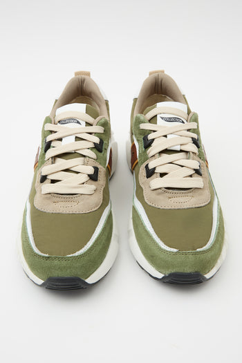 Tre Emme Sneaker Olive Uomo - 6