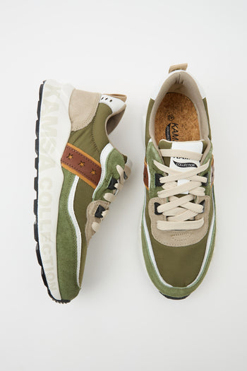 Tre Emme Sneaker Olive Uomo - 7