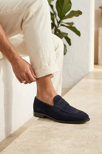 Tre Emme Mocassino Blu Uomo - 8