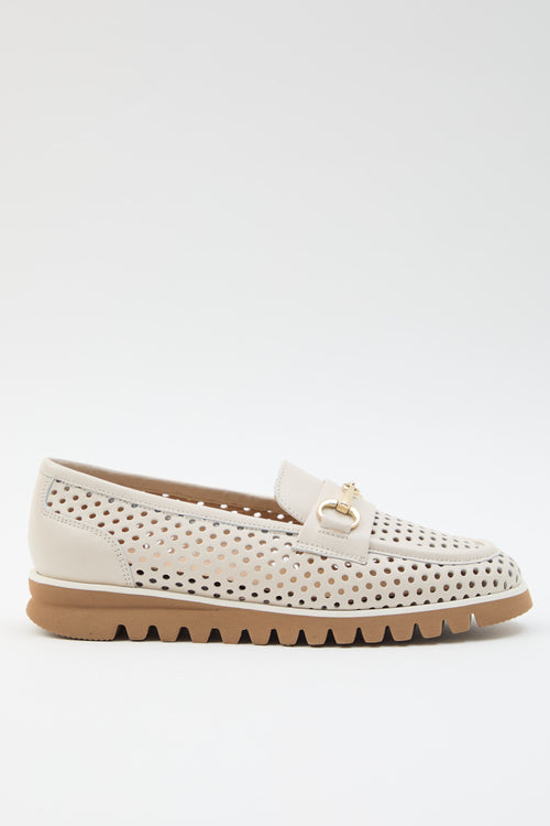 Tre Emme Mocassino Latte Donna